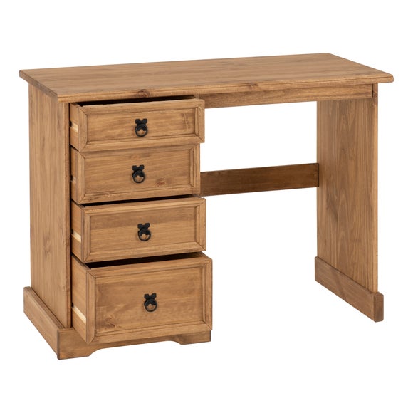 Corona 4 Drawer Dressing Table, Pine