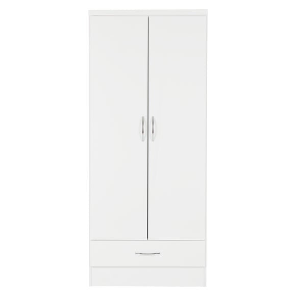 Nevada Double 1 Drawer Wardrobe, product image 30