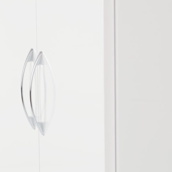 Nevada Double 1 Drawer Wardrobe, product image 34