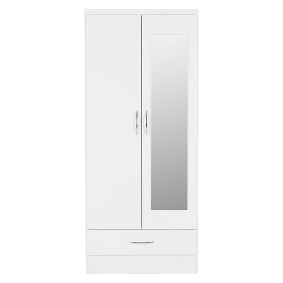 Nevada Double 1 Drawer Wardrobe, product image 13