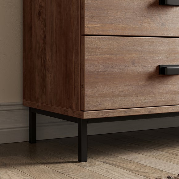 Fulton 6 Drawer Chest, Pine Effect