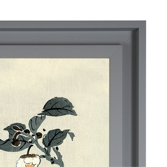 The Art Group Premium Edit Bunting on Camellia Branch Framed Print