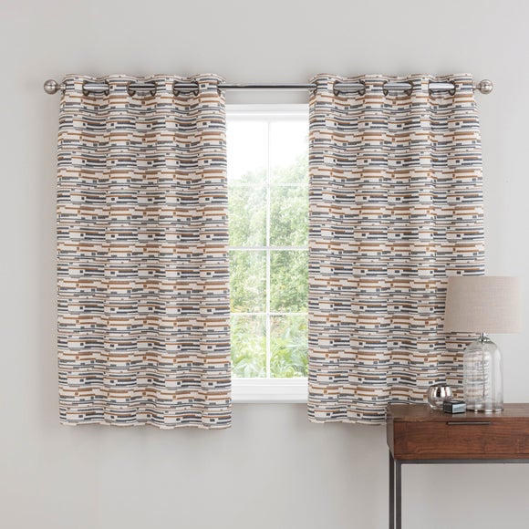 Matrix Boucle Eyelet Curtains, product image 12