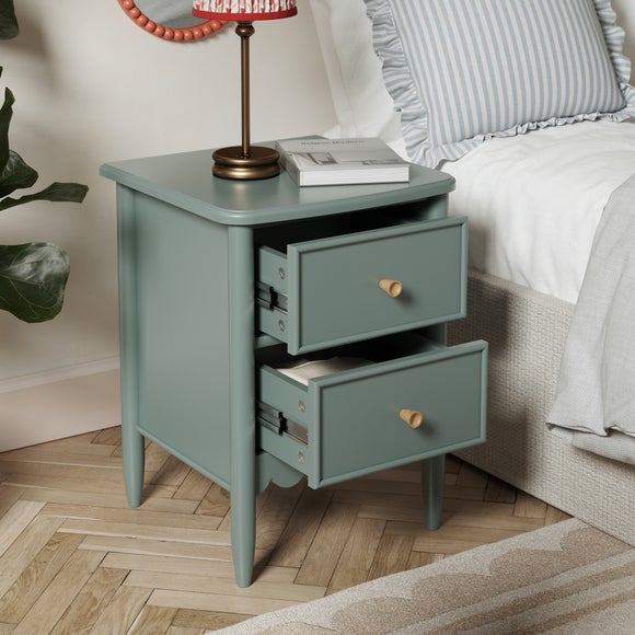 Remi 2 Drawer Bedside Table, product image 9