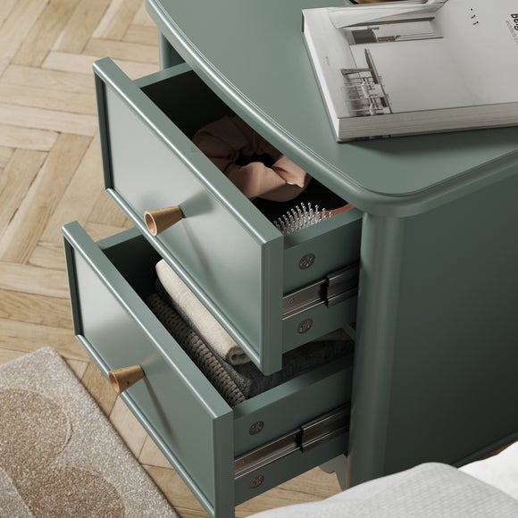Remi 2 Drawer Bedside Table, product image 11
