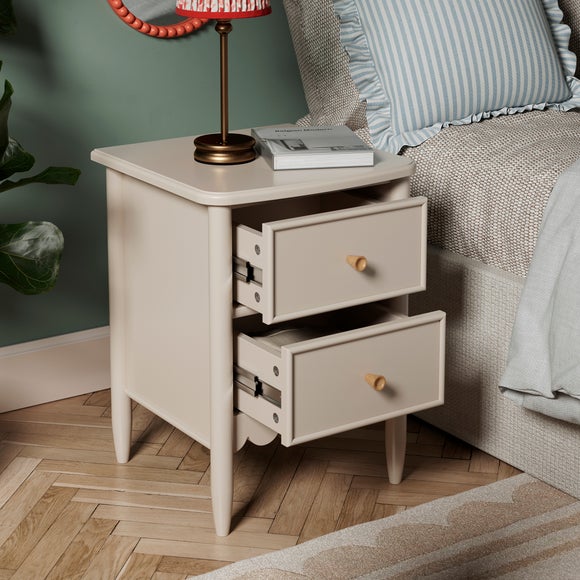 Remi 2 Drawer Bedside Table, product image 2
