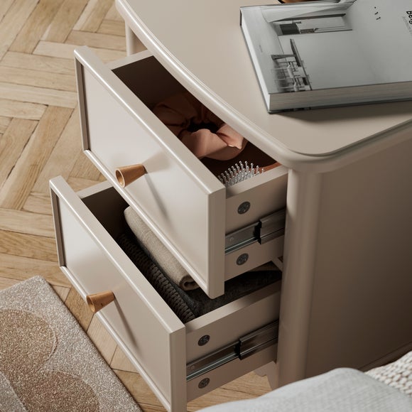 Remi 2 Drawer Bedside Table, product image 4