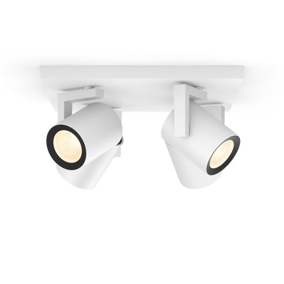 Philips HUE Argenta 4 Light Smart LED Flush Spotlight, product image 2
