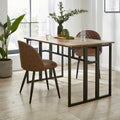 Fulton 2-4 Seater Console Dining Table, Pine Effect