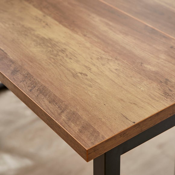 Fulton 2-4 Seater Console Dining Table, Pine Effect