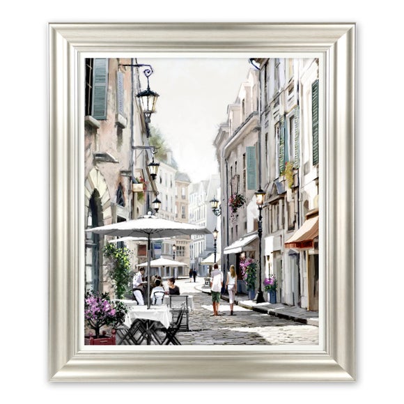 Summer Street II by Richard Macneil Framed Print