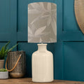 Elspeth Table Lamp with Silverwood Shade