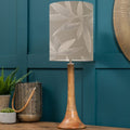 Kinross Table Lamp with Silverwood Shade