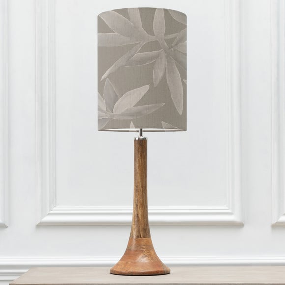 Kinross Table Lamp with Silverwood Shade