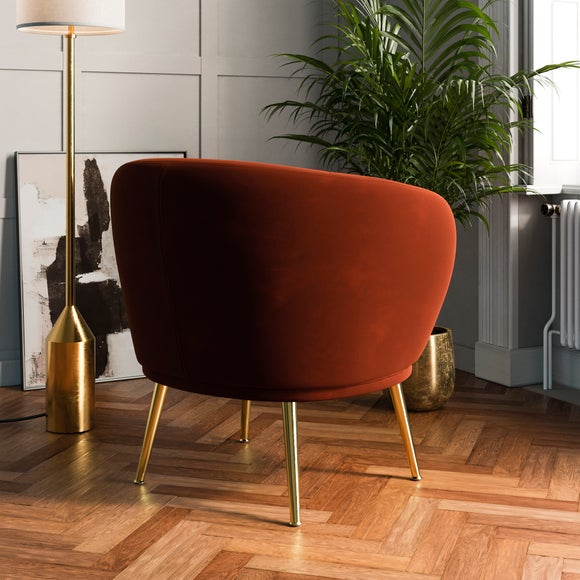 Bella Velvet Cocktail Chair, product image 19