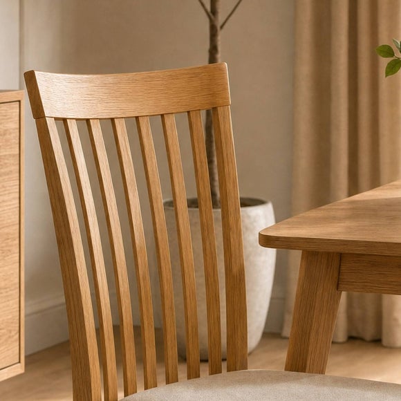 Ibsen Set Of 2 Dining Chairs, Boucle