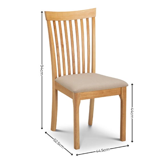 Ibsen Set Of 2 Dining Chairs, Boucle