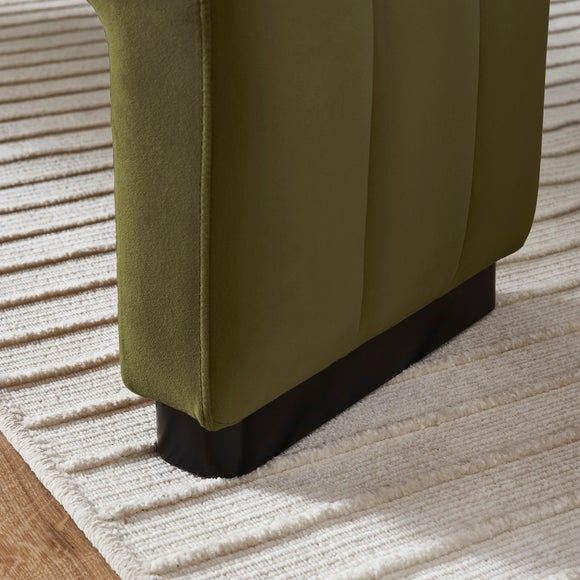 Lucilla 3 Seater Dining Bench, Velvet, product image 16