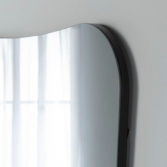 Yearn Curved Narrow Full Length Wall Mirror, product image 5
