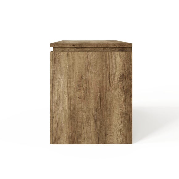 Canyon Oak 2 Drawer TV Unit for TVs up to 44"