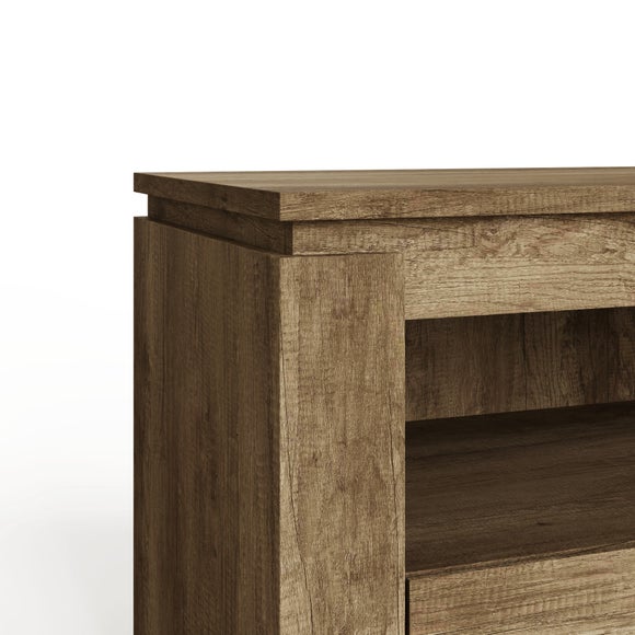 Canyon Oak 2 Drawer TV Unit for TVs up to 44"