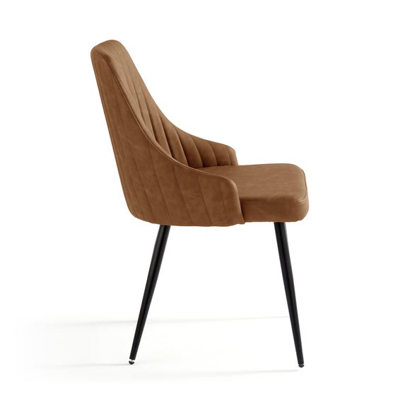 Shea Set of 2 Dining Chairs, Faux Leather, product image 27