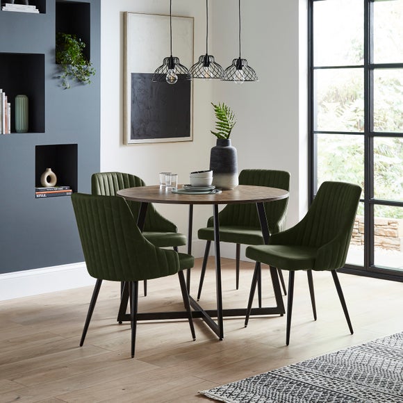 Shea Set of 2 Dining Chairs, Faux Leather, product image 15