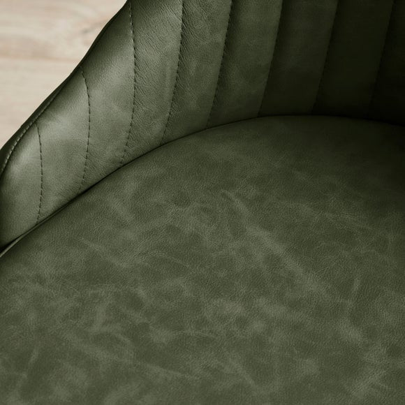 Shea Set of 2 Dining Chairs, Faux Leather, product image 17