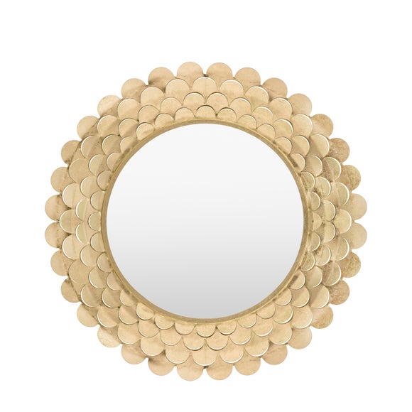 Jolee Round Petal Wall Mirror