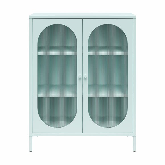 Luna Small Fluted Sideboard, Glass, product image 15