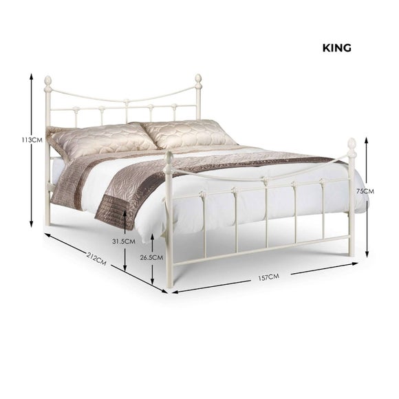 Rebecca Metal Bed Frame, product image 14