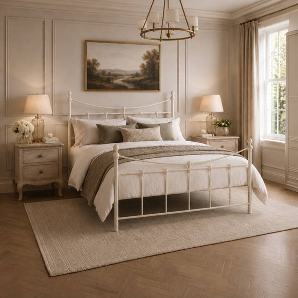 Rebecca Metal Bed Frame, product image 1