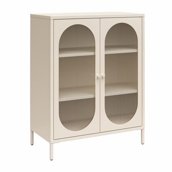 Luna Small Fluted Sideboard, Glass, product image 8