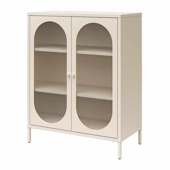 Luna Small Fluted Sideboard, Glass, product image 11