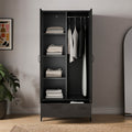 Helga Metal Double Wardrobe, product image 2