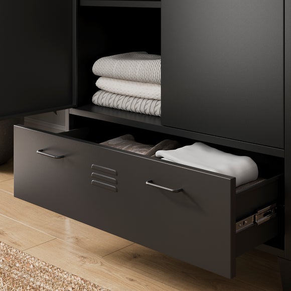 Helga Metal Double Wardrobe, product image 3