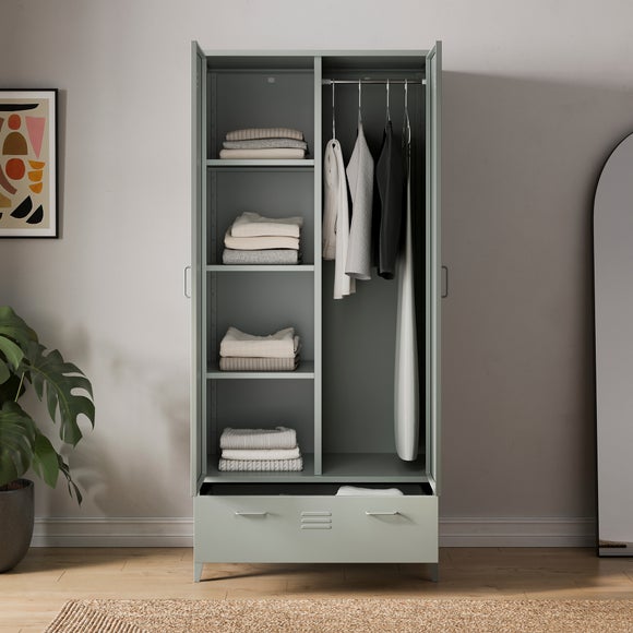 Helga Metal Double Wardrobe, product image 9