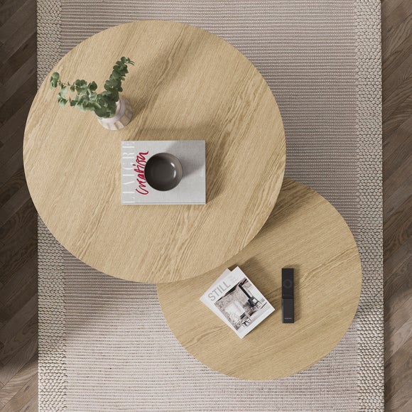 Olney Round Nest of Coffee Tables