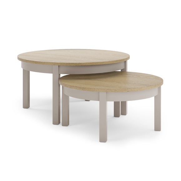 Olney Round Nest of Coffee Tables
