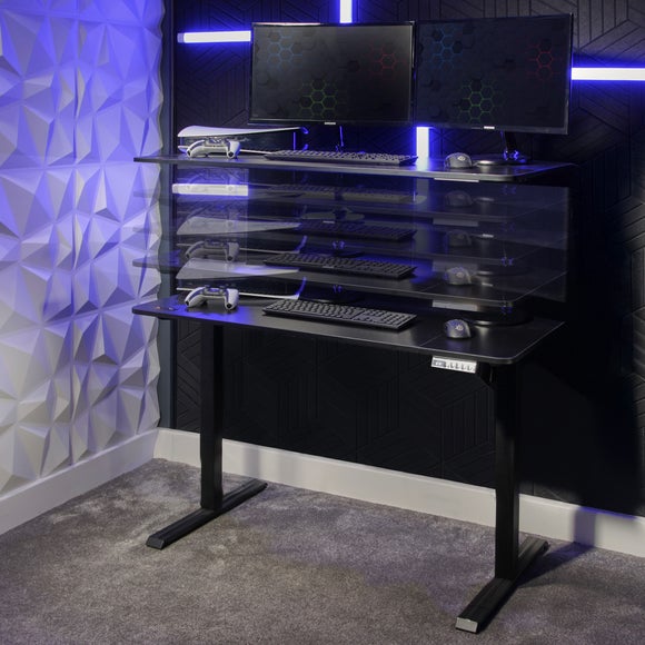 X Rocker Ascend Height Adjustable Desk, product image 5