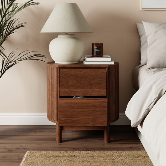 Mateo 2 Drawer Bedside Table, product image 2