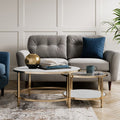 Sofia Faux Marble Nest of Coffee Tables