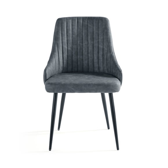 Shea Set of 2 Dining Chairs, Faux Leather, product image 12
