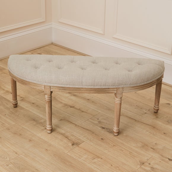 Voyage Maison Annette Linen Footstool