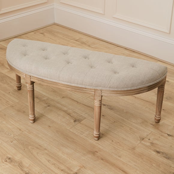 Voyage Maison Annette Linen Footstool