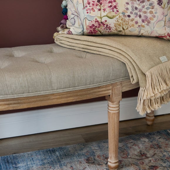 Voyage Maison Annette Linen Footstool