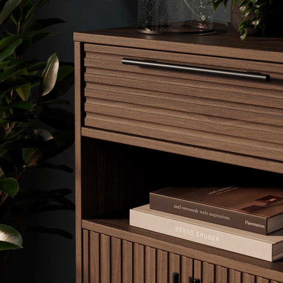 Bryant Hallway Console Table with Shoe Storage, Mango Wood Effect, product image 4