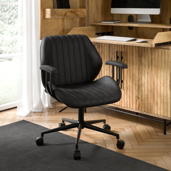 Clement Faux Leather Office Chair, product image 1