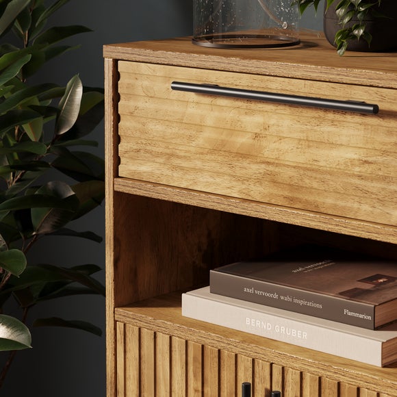 Bryant Hallway Console Table with Shoe Storage, Mango Wood Effect, product image 12