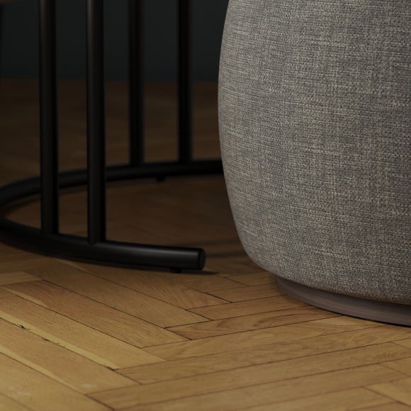 Bryant Upholstered Pouffe Coffee Table Nest, product image 12